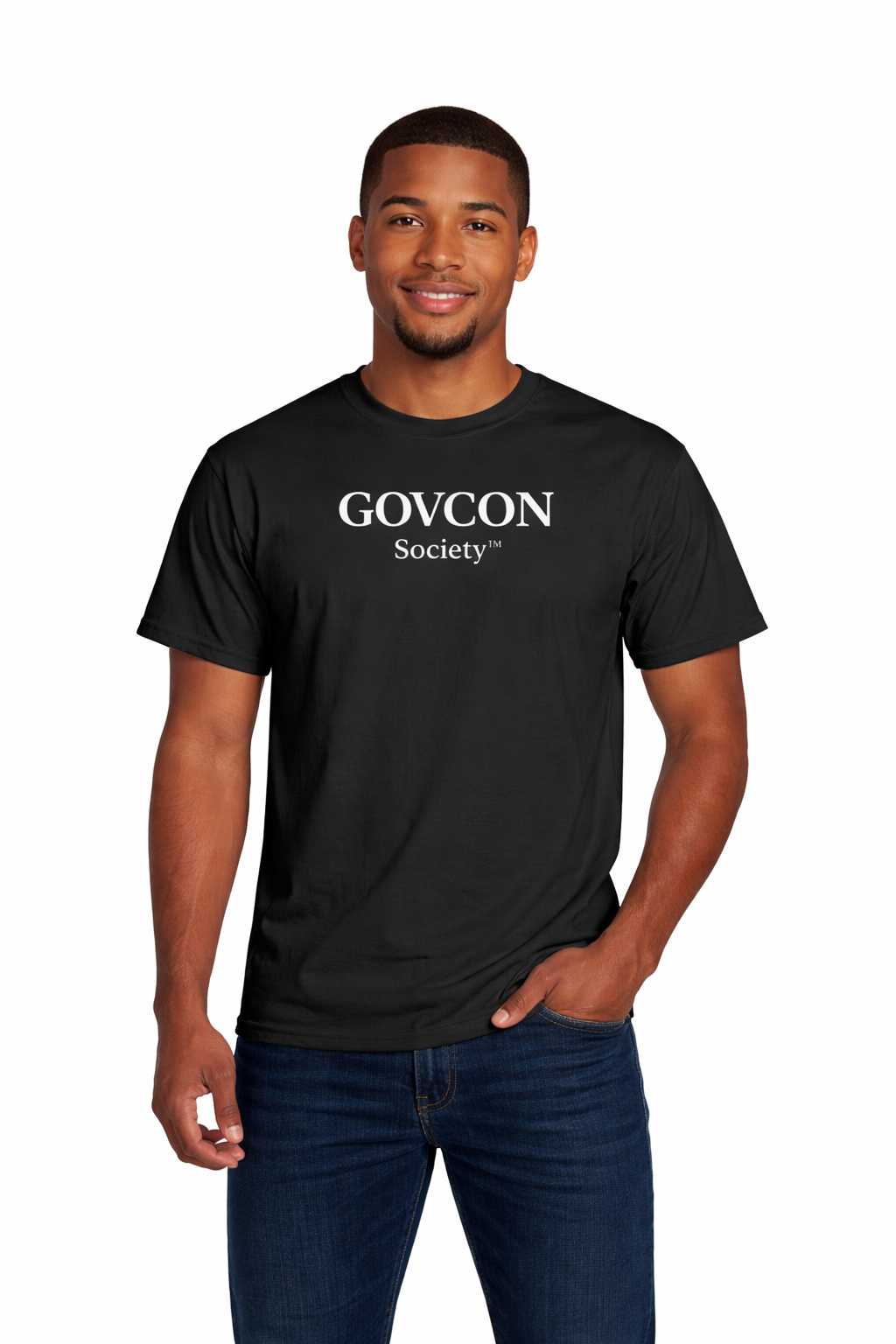 GOVCON Society Tee-Black
