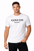 GOVCON Society Tee-White