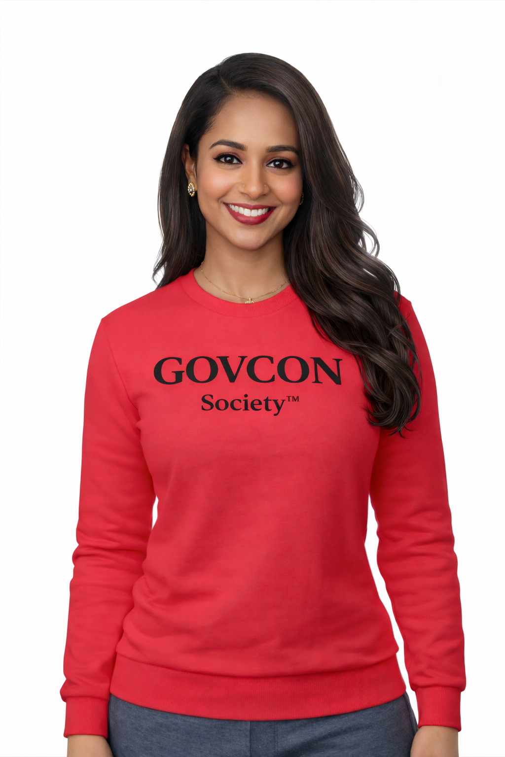 GOVCON Society Sweatshirt - Red