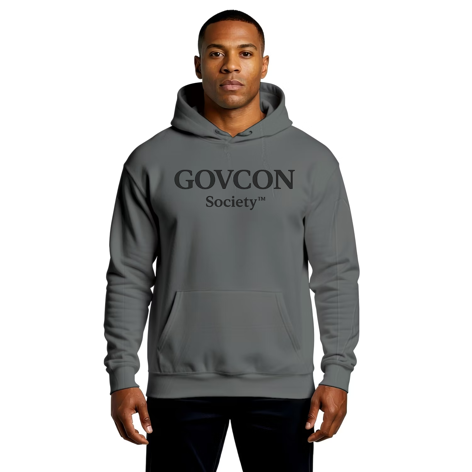 GOVCON Society Hoodie - Charcoal